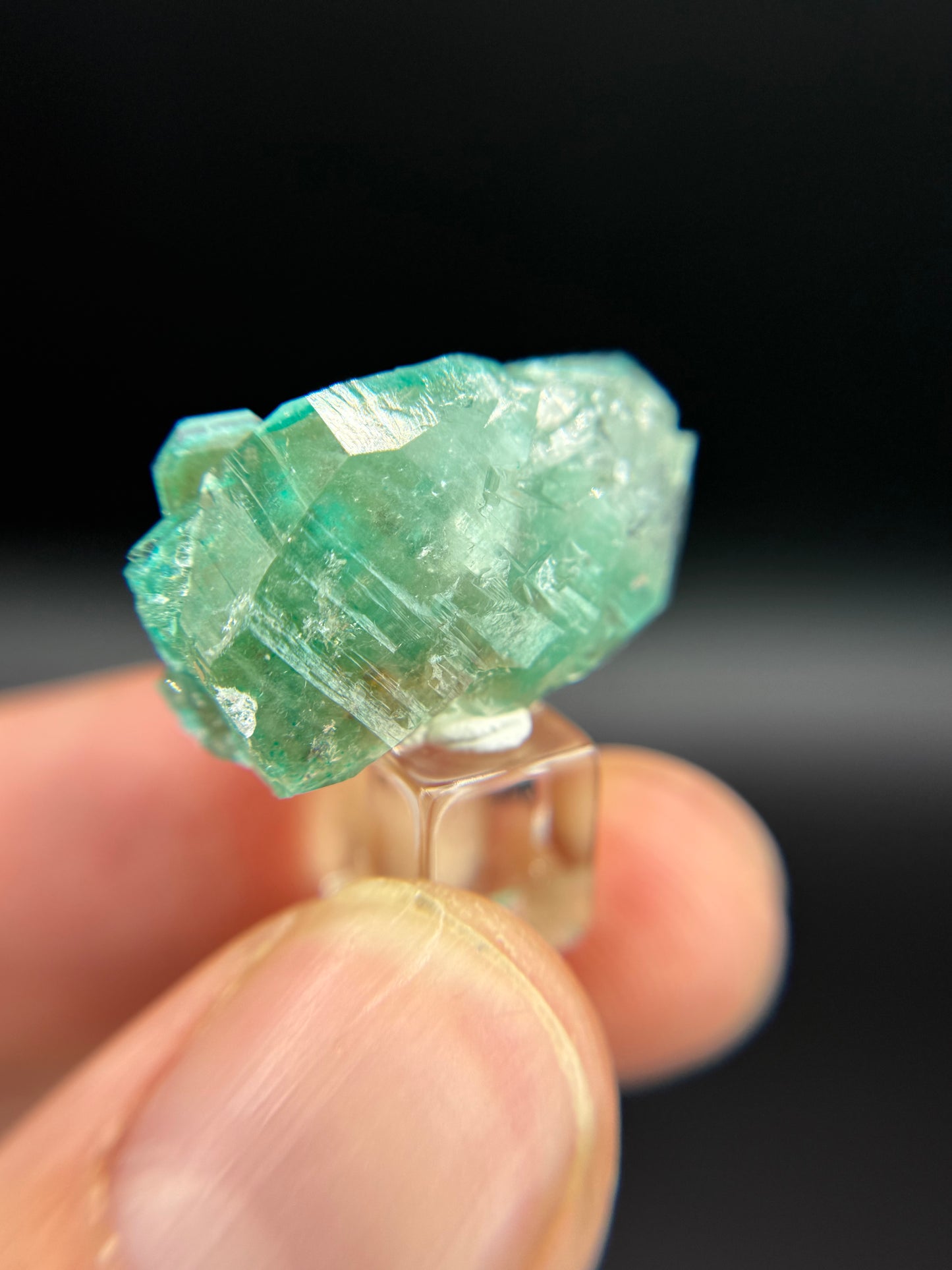 Dioptase and Quartz, Kunene Region, Namibia