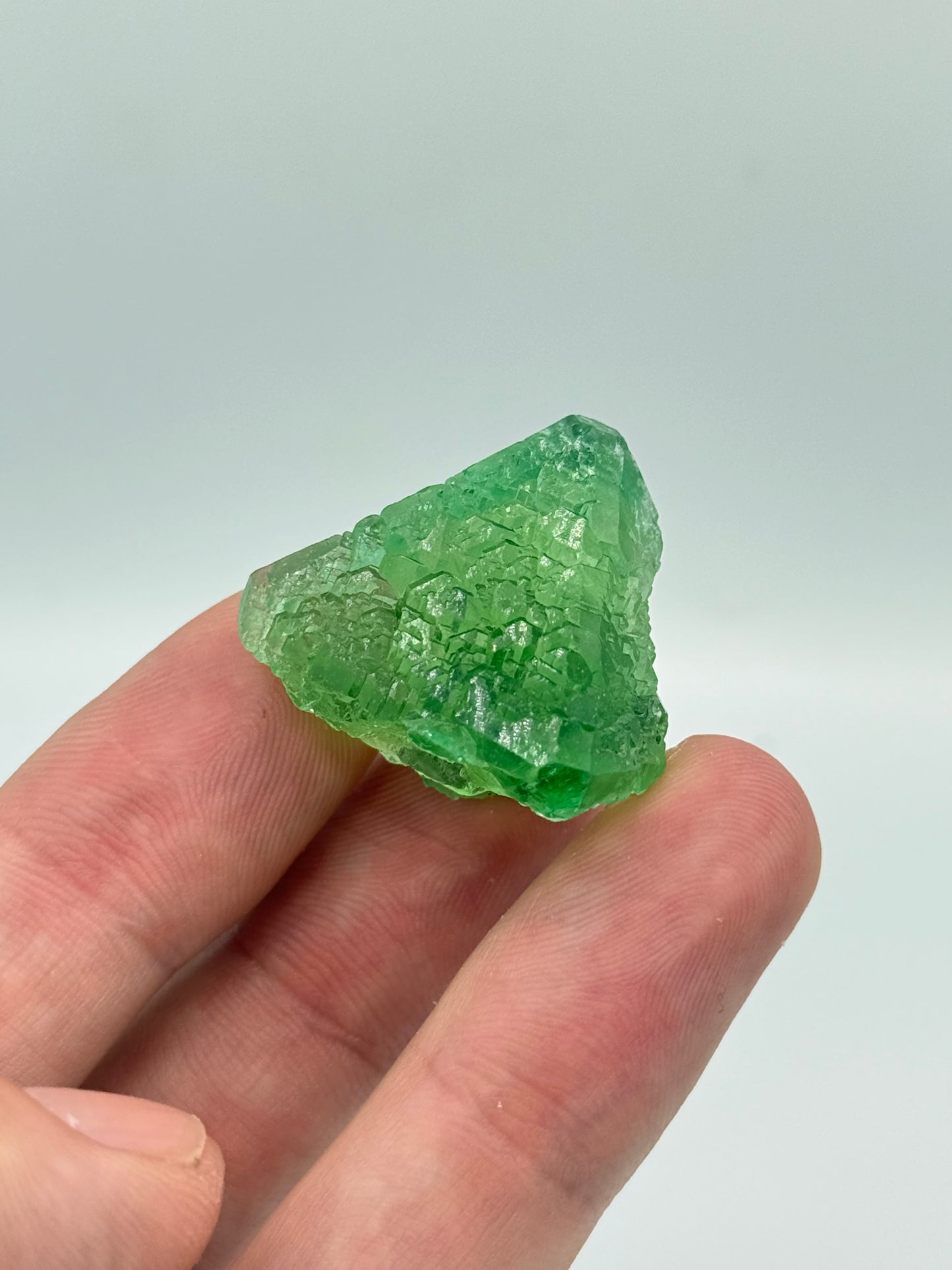 Fluorite, Milpo mine, Atacocha, Pasco Prov., Peru
