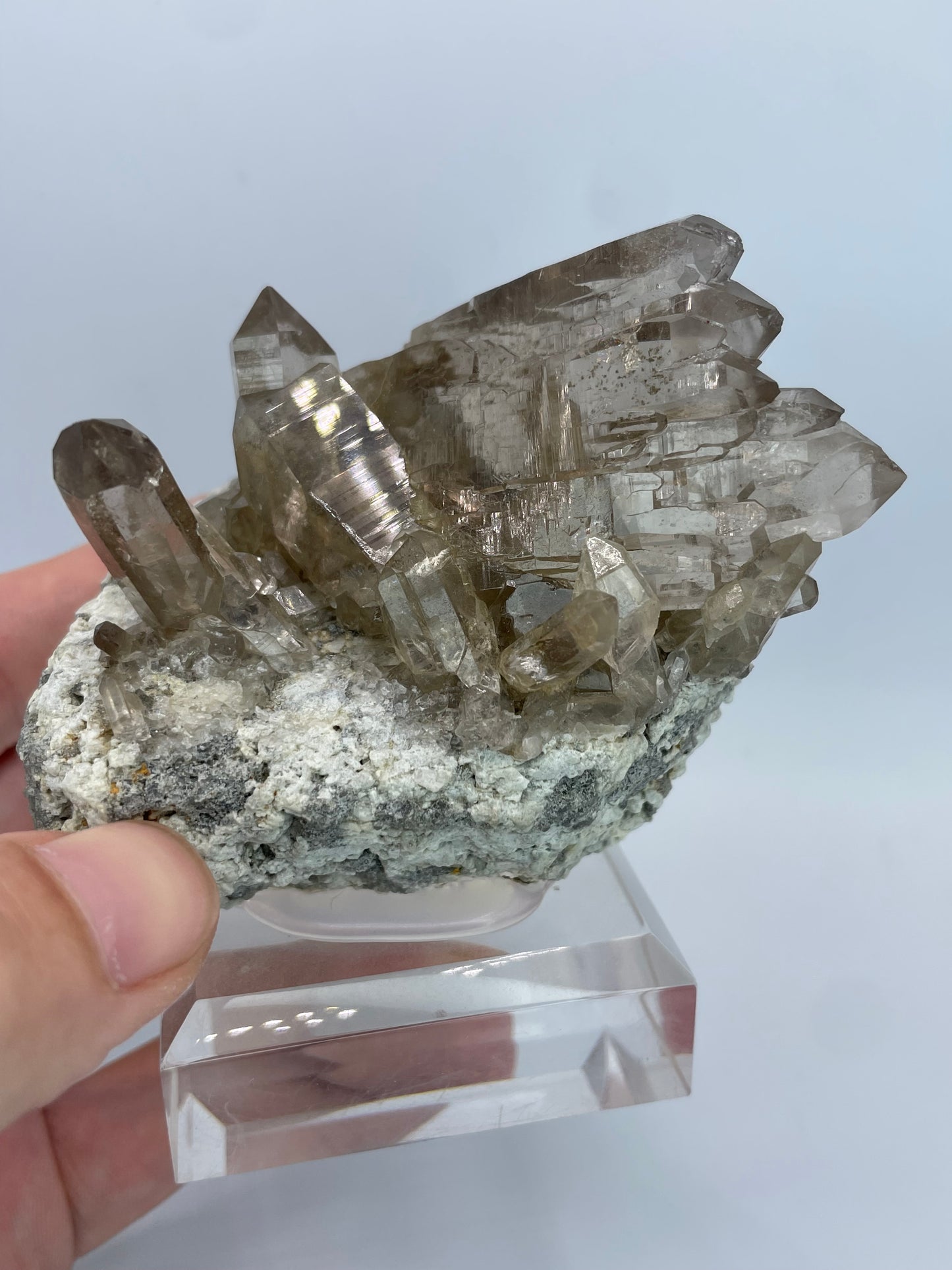 Gwindel Quartz, Marmotta Cleft, Grimsel, Bernese Alps, Switzerland