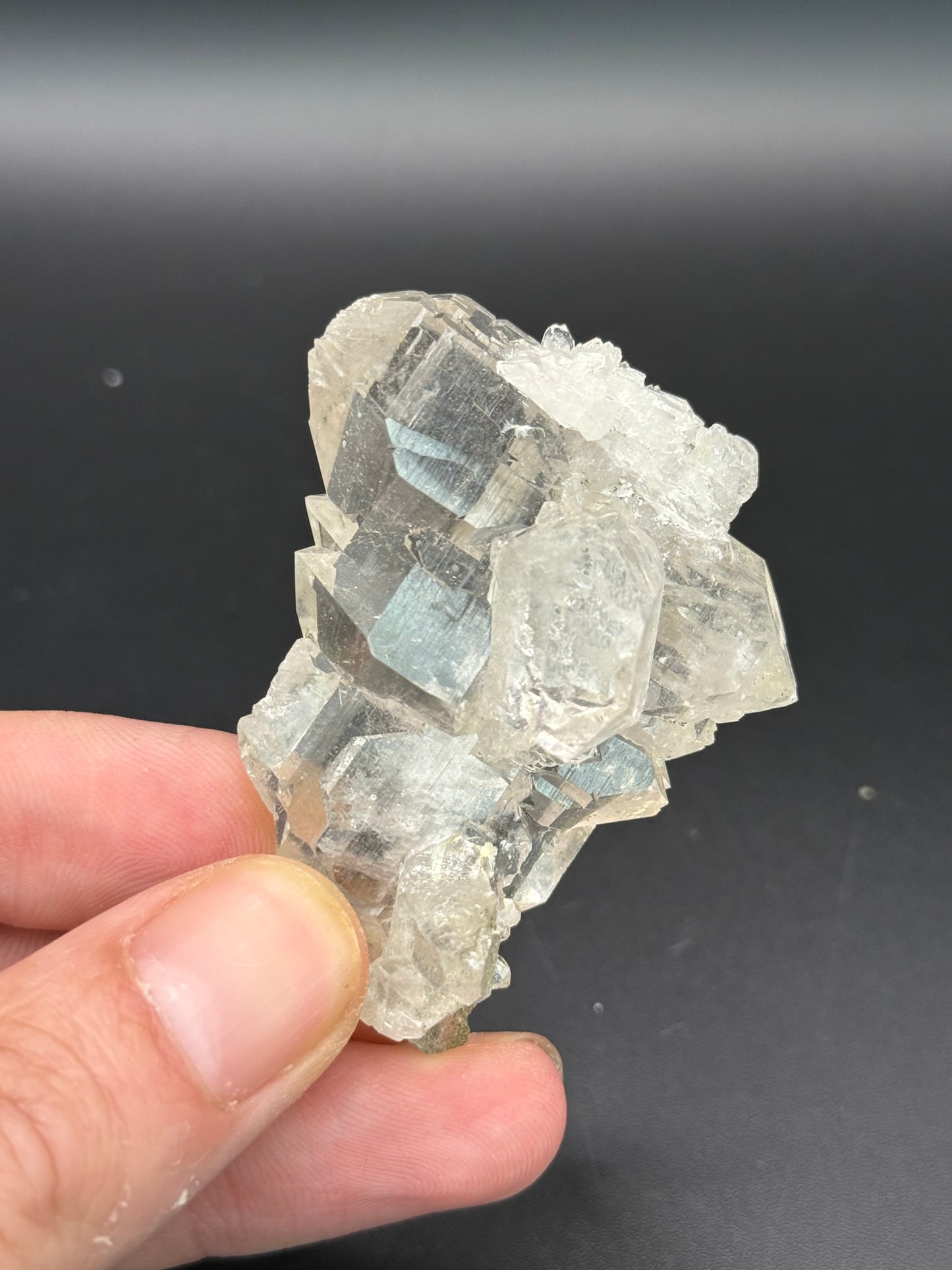 Faden Quartz, Val Cavrein, Disentis, Grisons, Switzerland