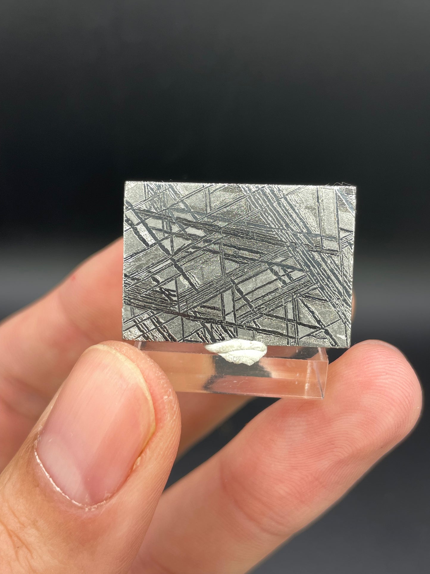 Muonionalusta Meteorite Slice from Norrbotten, Sweden
