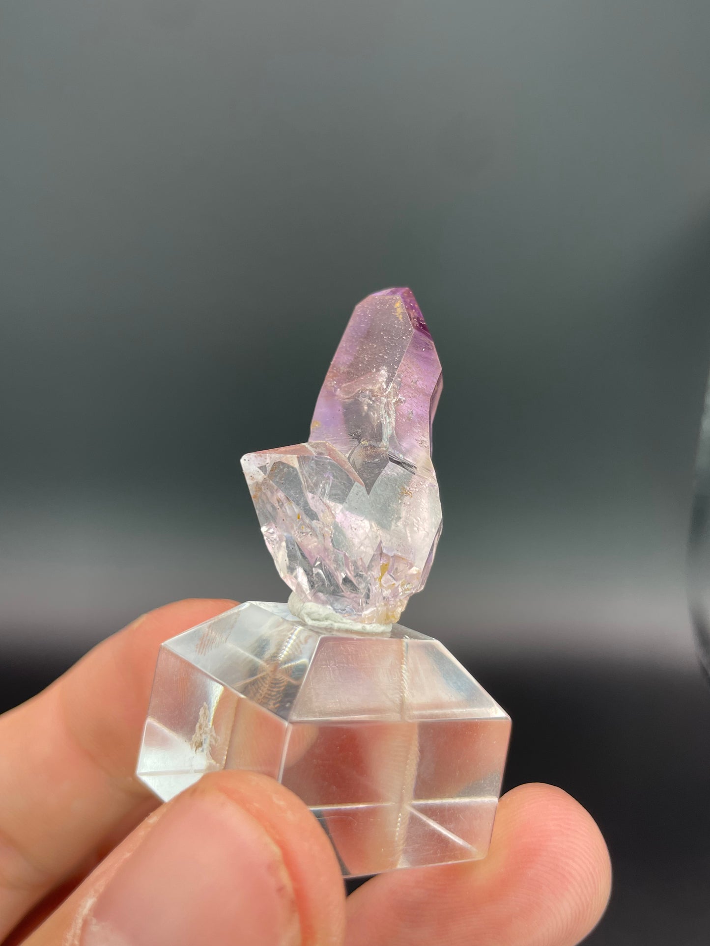 Amethyst Japan Law Twin, Marovoalavo Mine, Andilamena, Madagascar