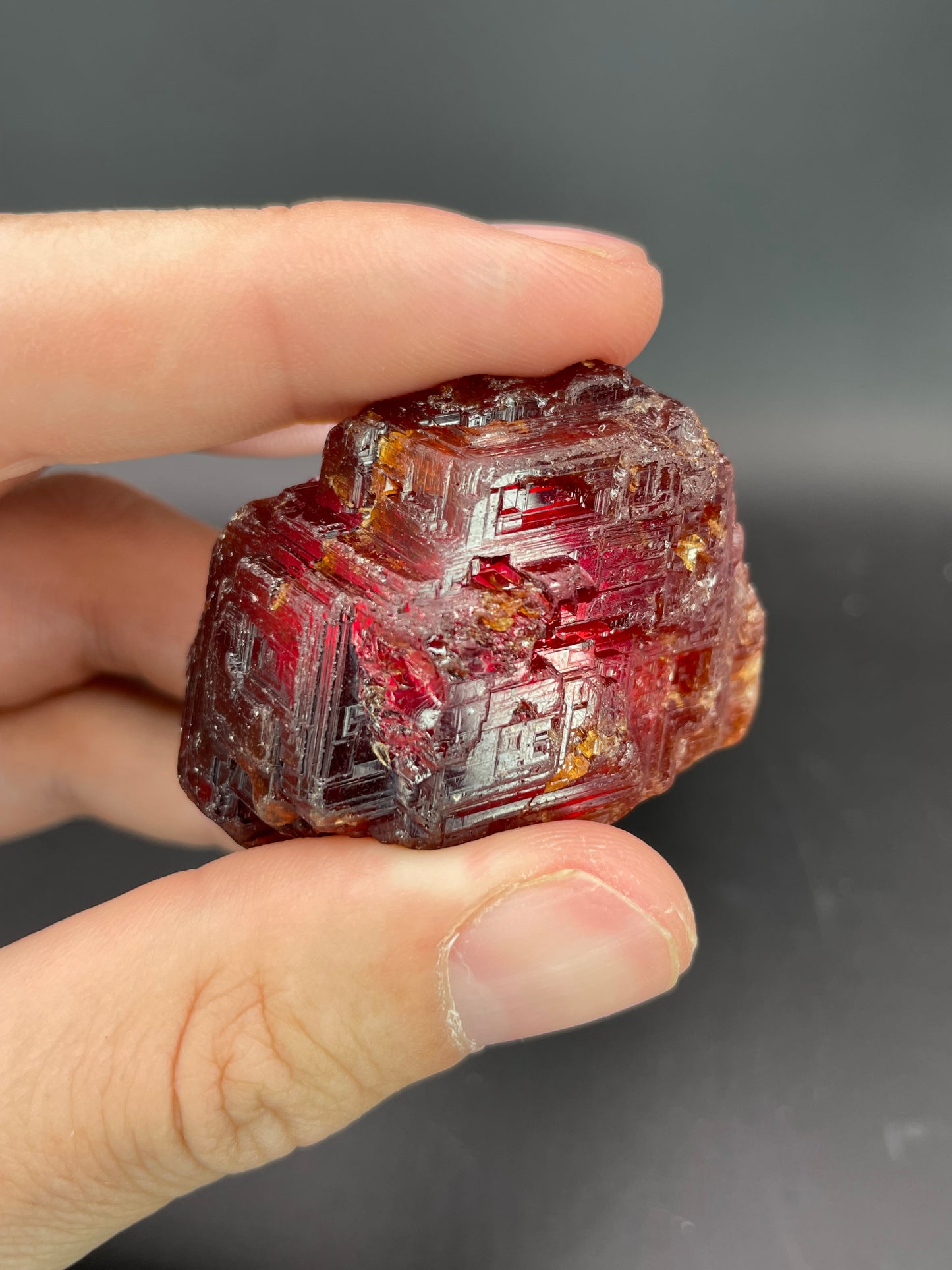 Spessartine, Komu Mine, Oyo State, Nigeria