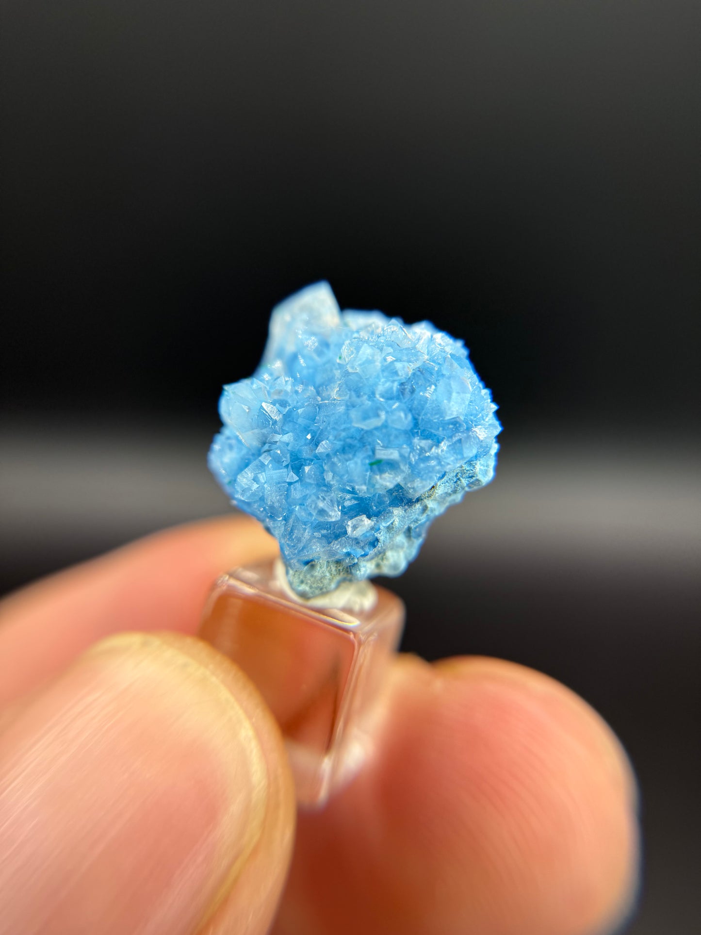 Shattuckite in Quartz, Kunene Region, Namibia