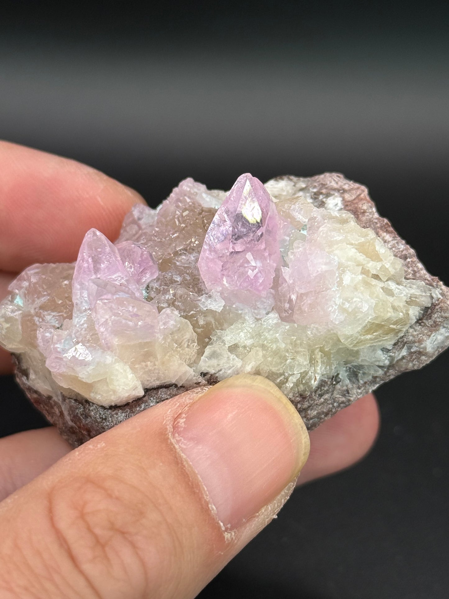 Cobaltoan Calcite, Mashamba West Mine, Kolwezi, Lualaba, DR Congo