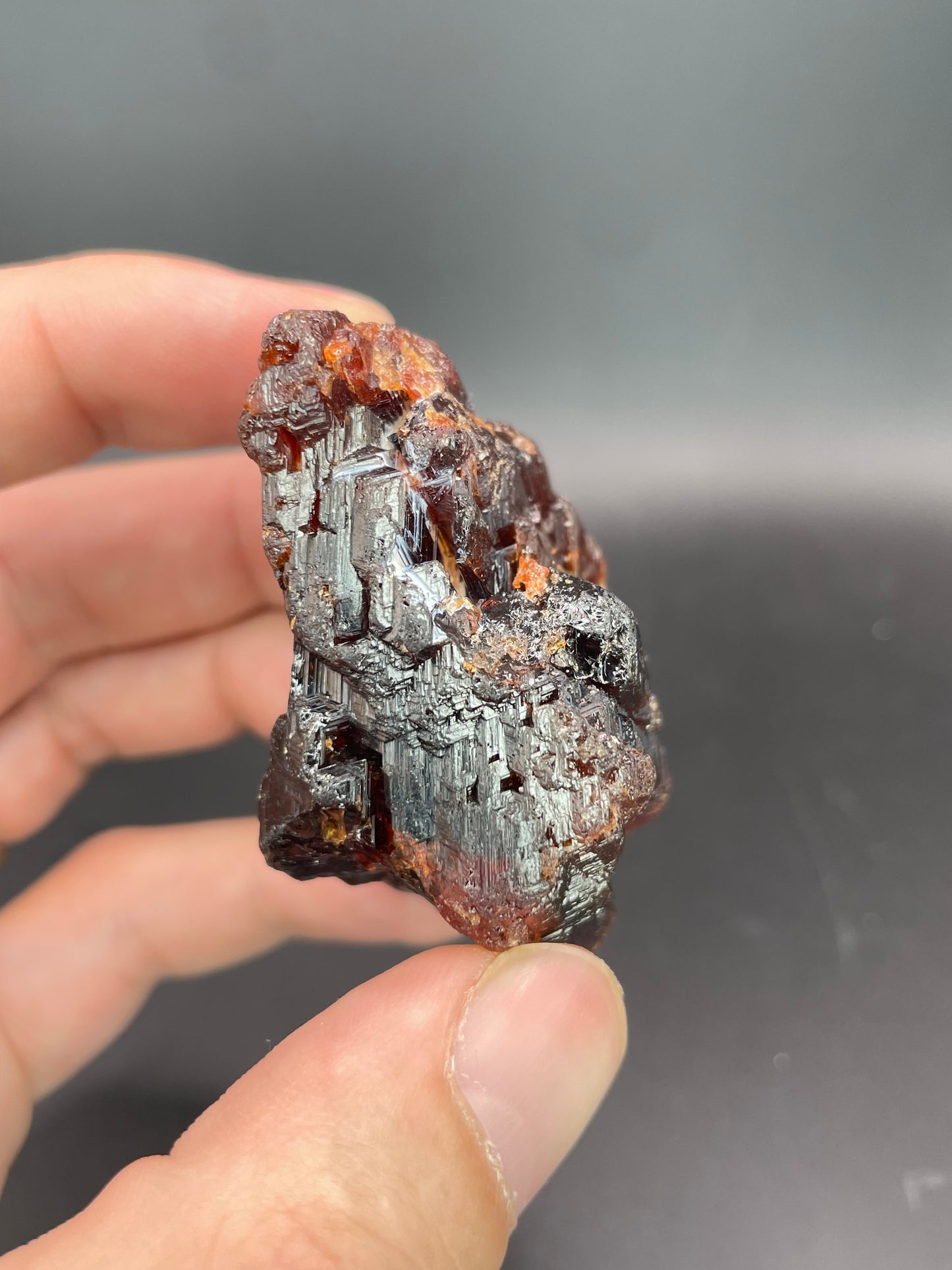 Spessartine, Komu Mine, Oyo State, Nigeria