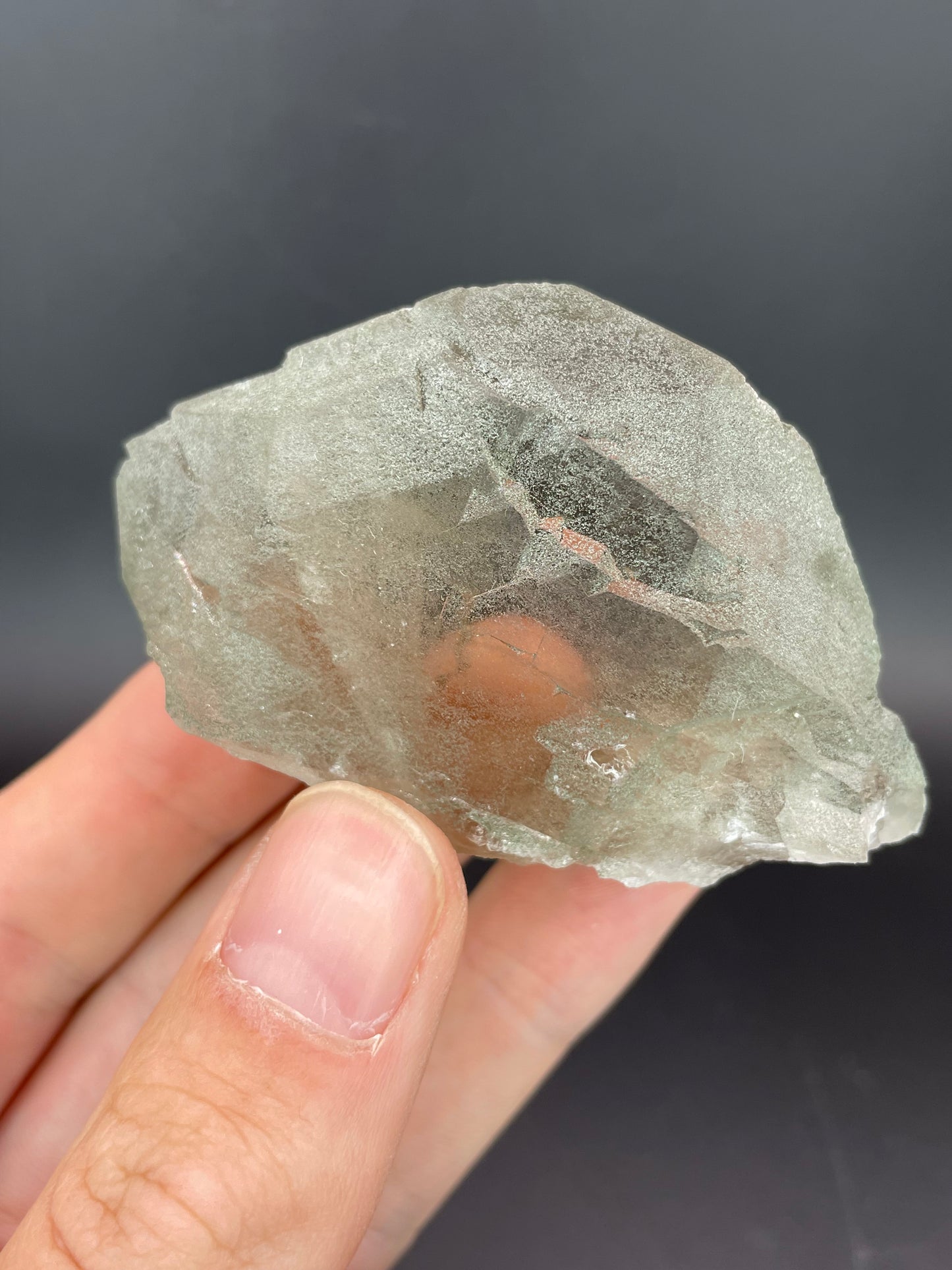 Gwindel Quartz with Chlorite, Mont Blanc, Chamonix, France