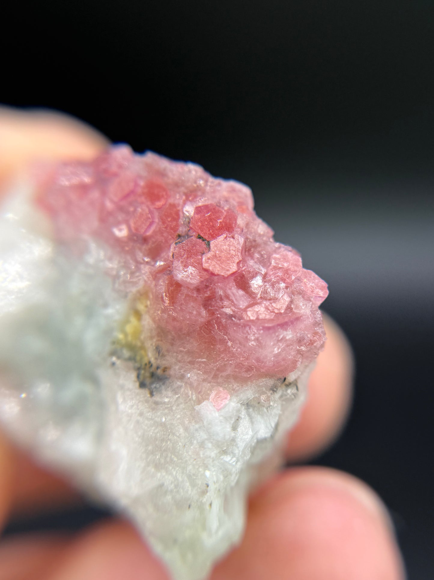 Pezzottaite on Microcline, Ambavaloza village, Antsirabe, Madagascar