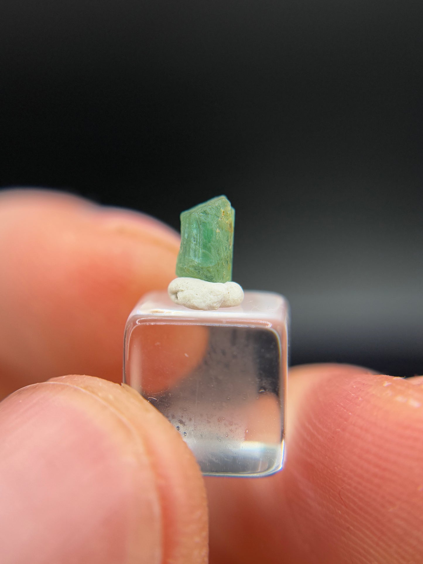 Rare Green Kornerupine Crystal, Tanzania