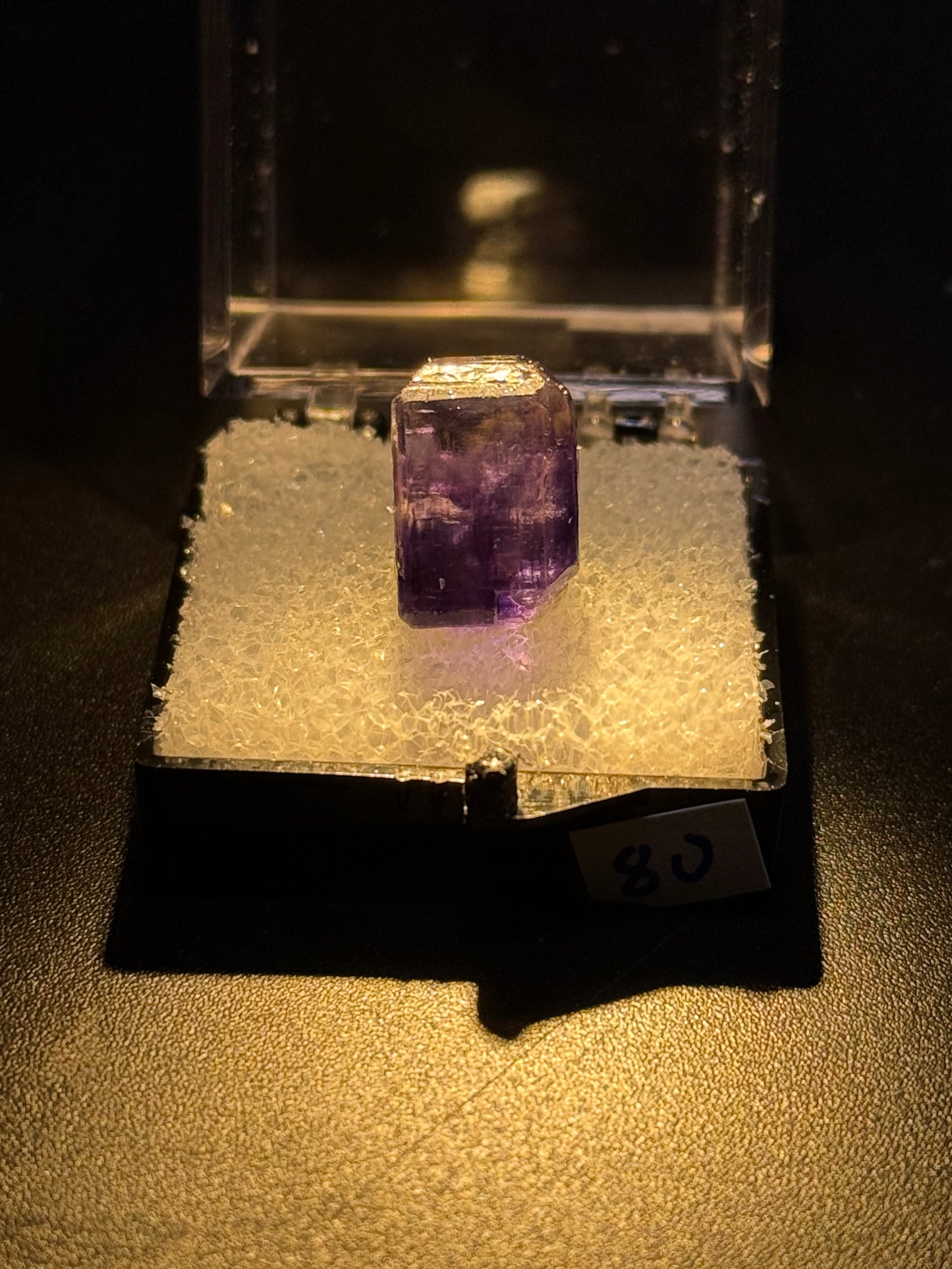 Fluorite (color change), Mandinga Mine, Laguna Brava, Loboy District, Unión Department, Córdoba Province, Argentina.