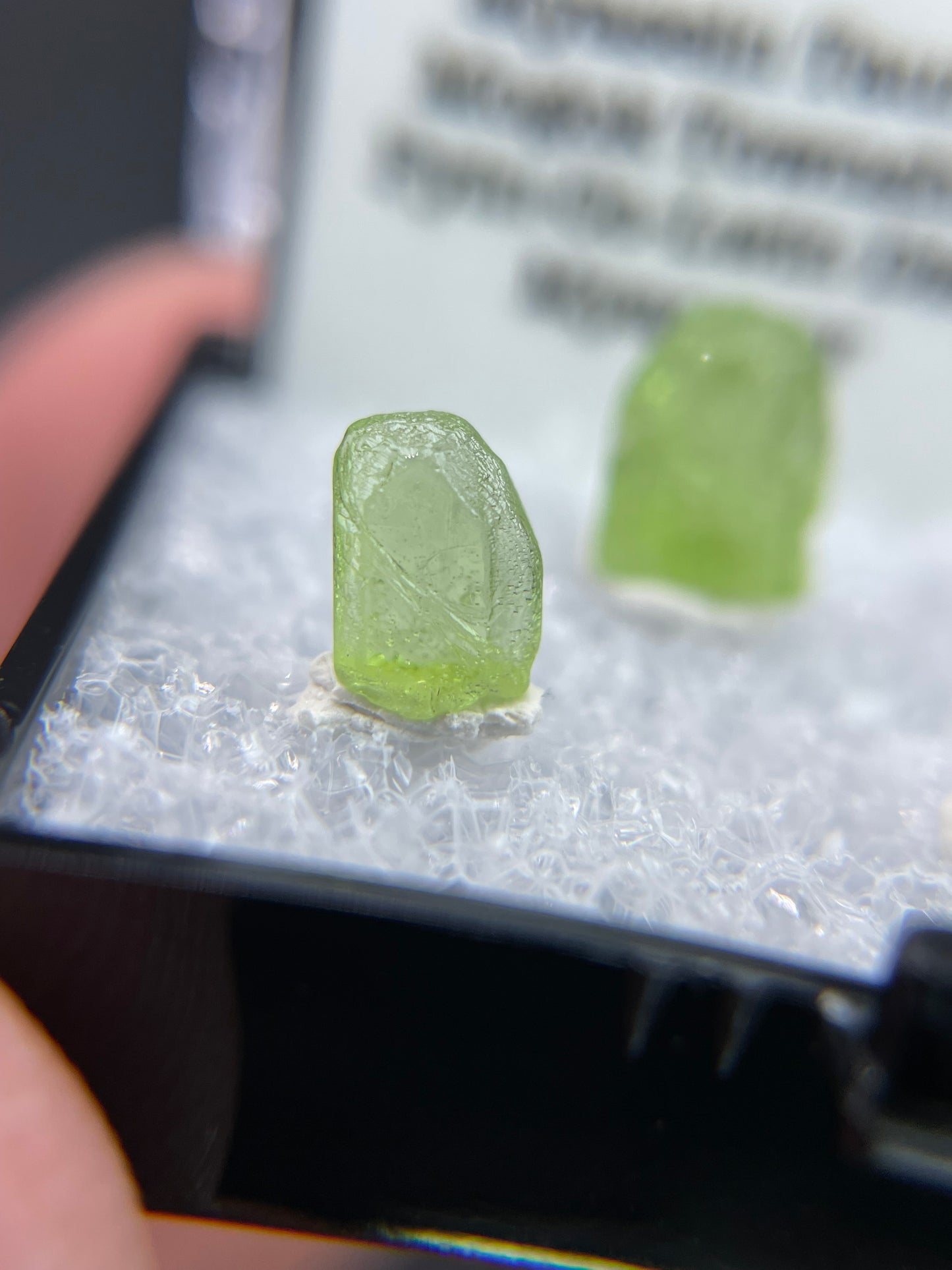 Peridot, Myasein Taung, Mogok Township, Pyin-Oo-Lwin District, Myanmar(Burma)