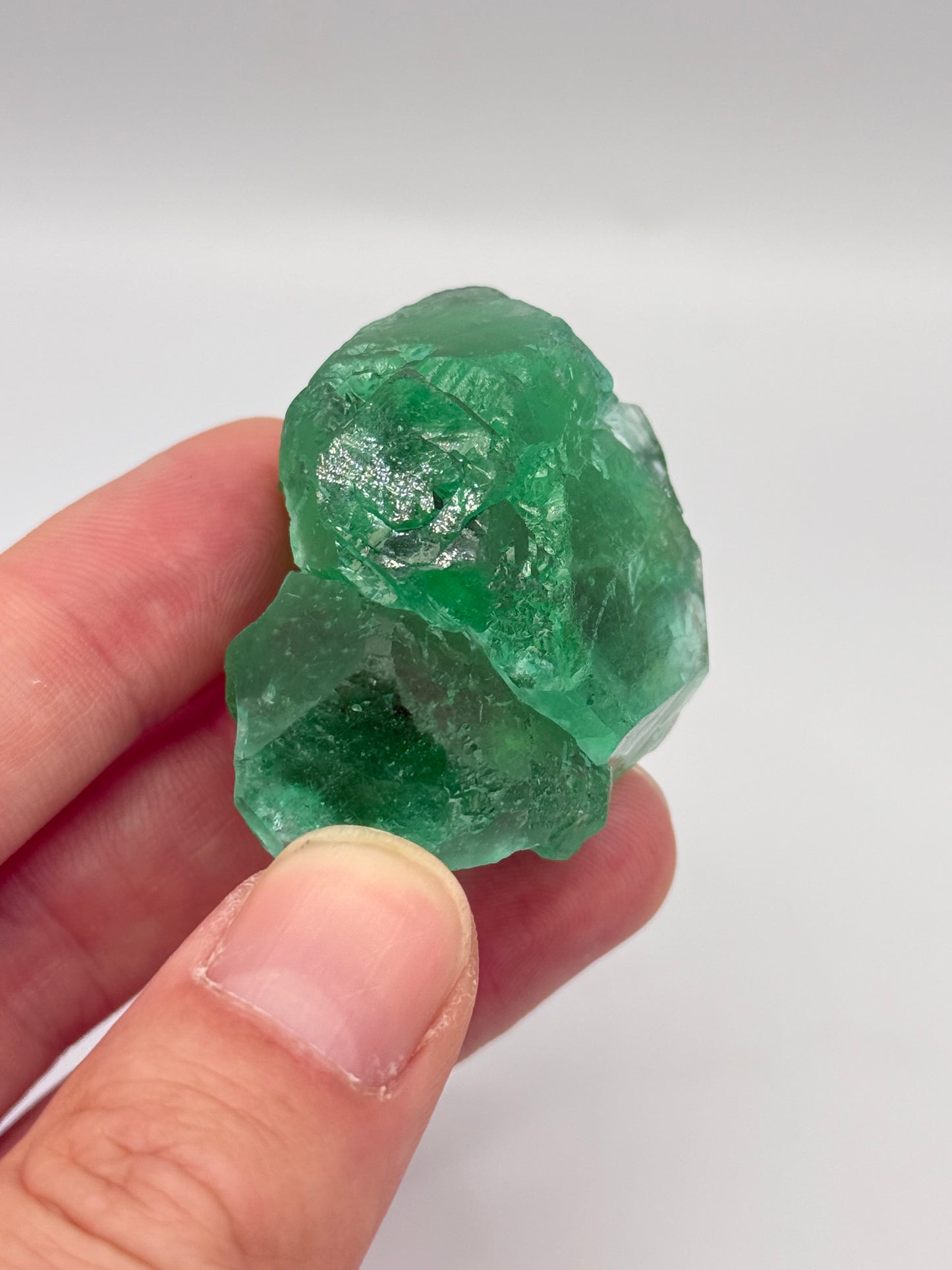 Fluorite, Milpo mine, Atacocha, Pasco Prov., Peru
