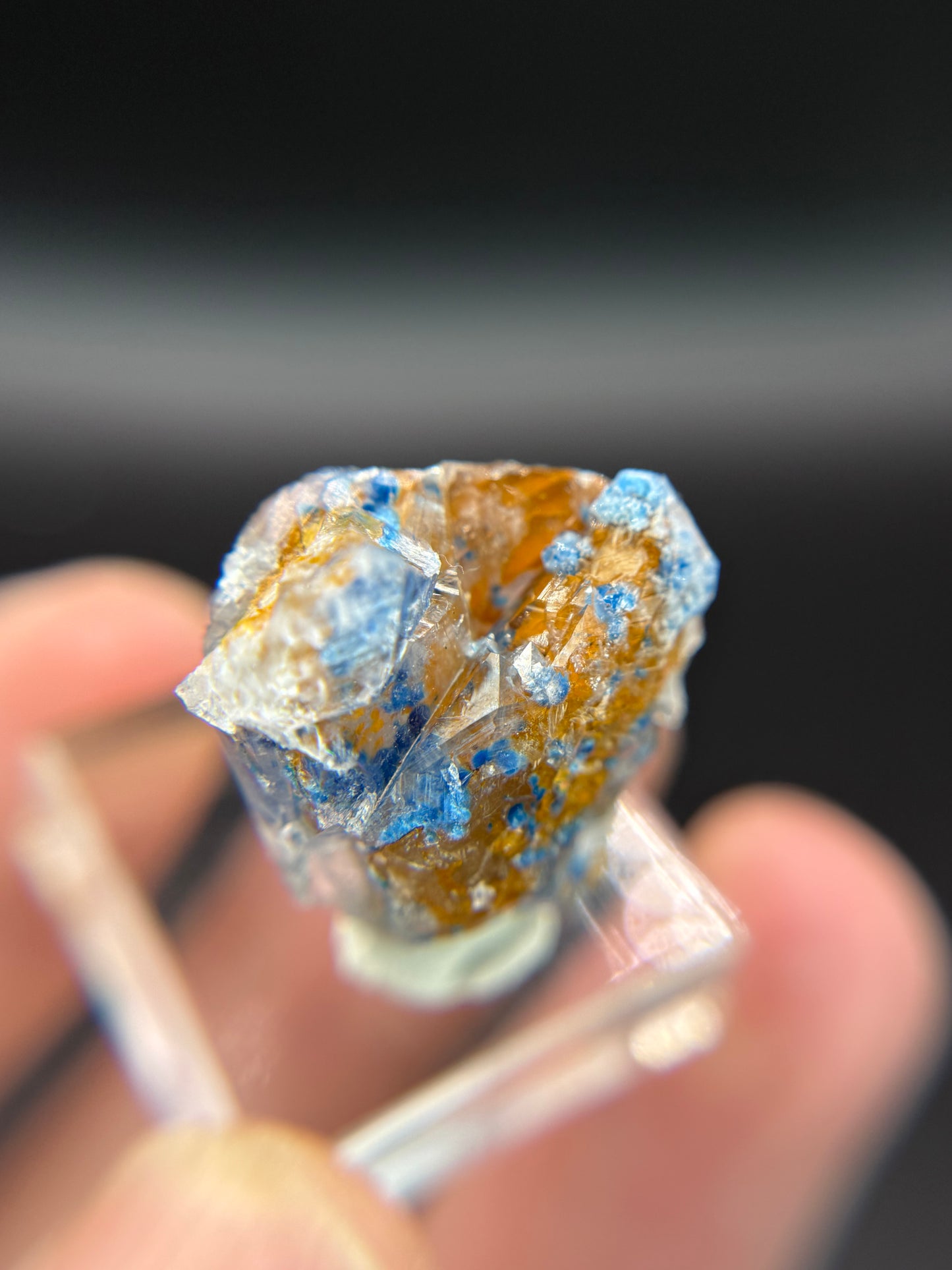 Shattuckite in Quartz, Kunene Region, Namibia