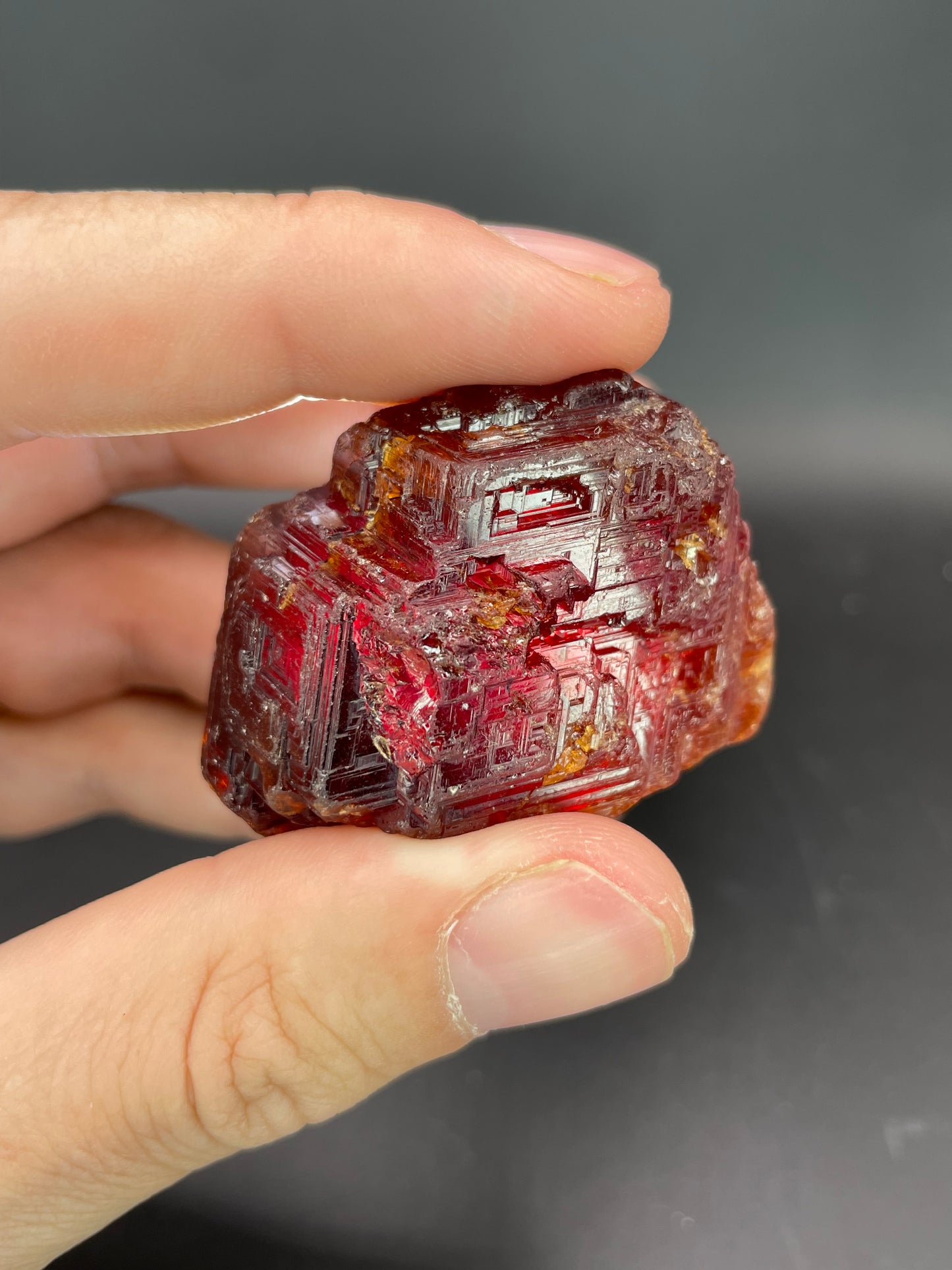 Spessartine, Komu Mine, Oyo State, Nigeria