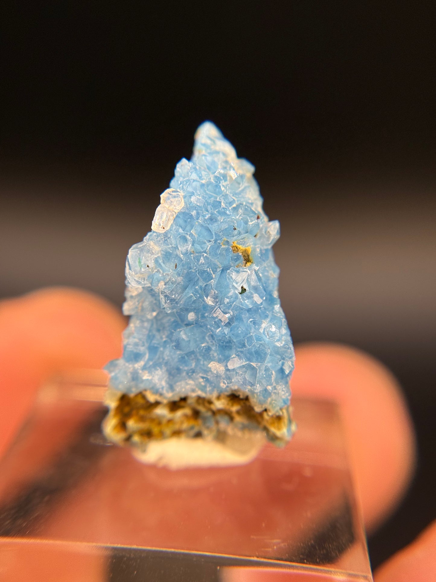 Shattuckite and Quartz, Kunene Region, Namibia