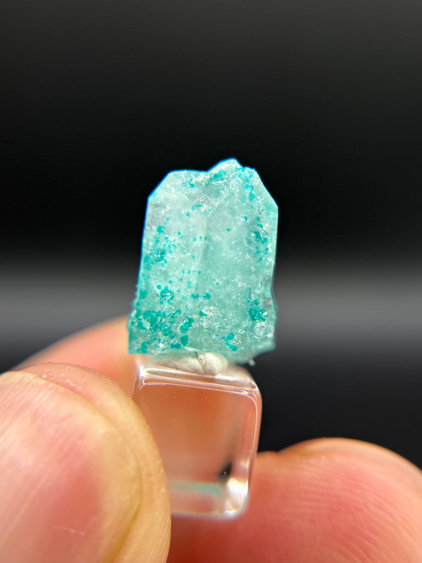 Dioptase and Quartz, Kunene Region, Namibia