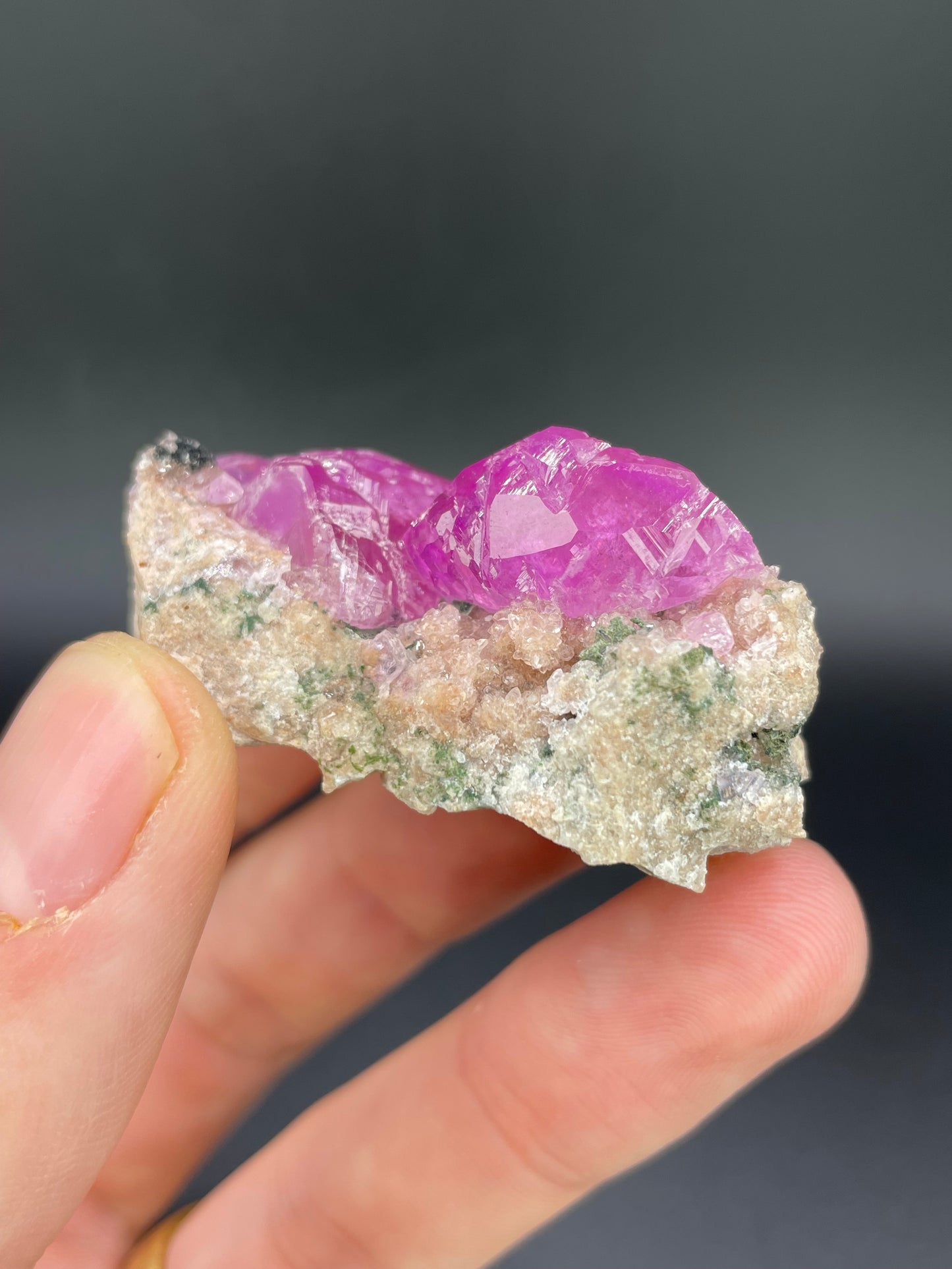 Cobaltoan Calcite with Kolwezite, Kolwezi, Lualaba Province, Democratic Republic of Congo