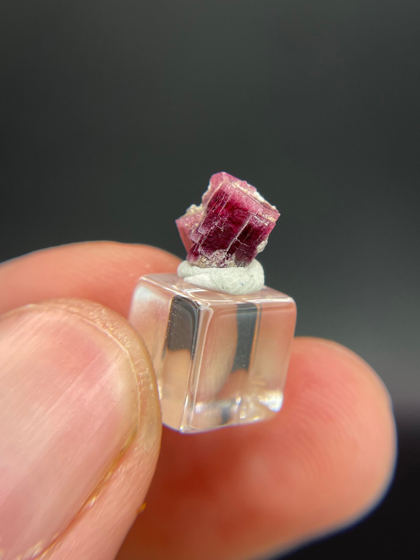 Red Beryl, Snowflake Claim, Paramount Canyon, New Mexico