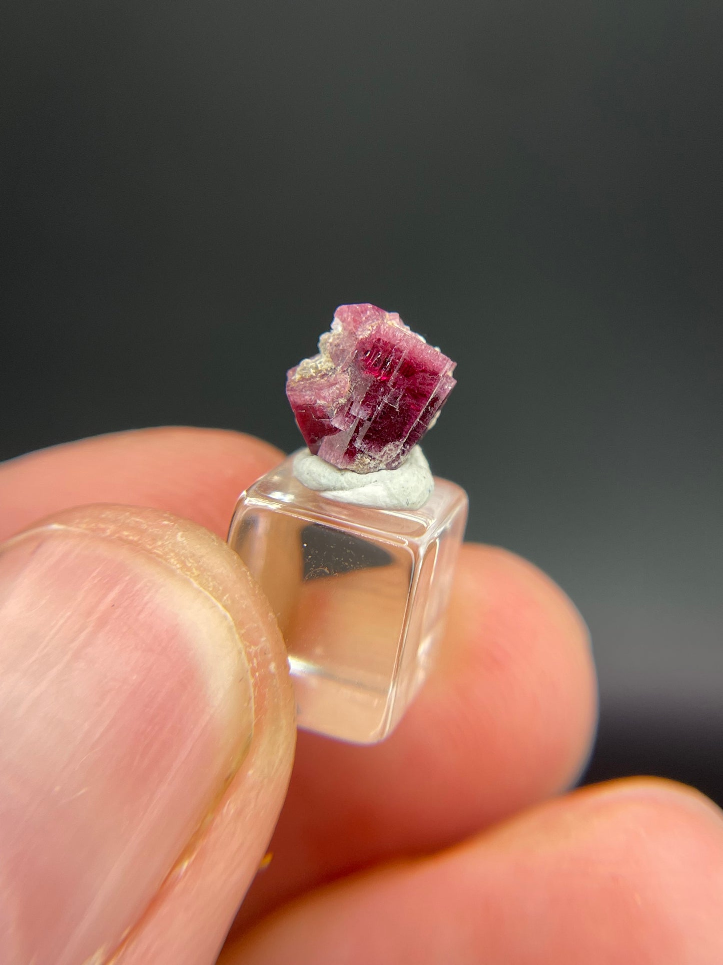 Red Beryl, Snowflake Claim, Paramount Canyon, New Mexico