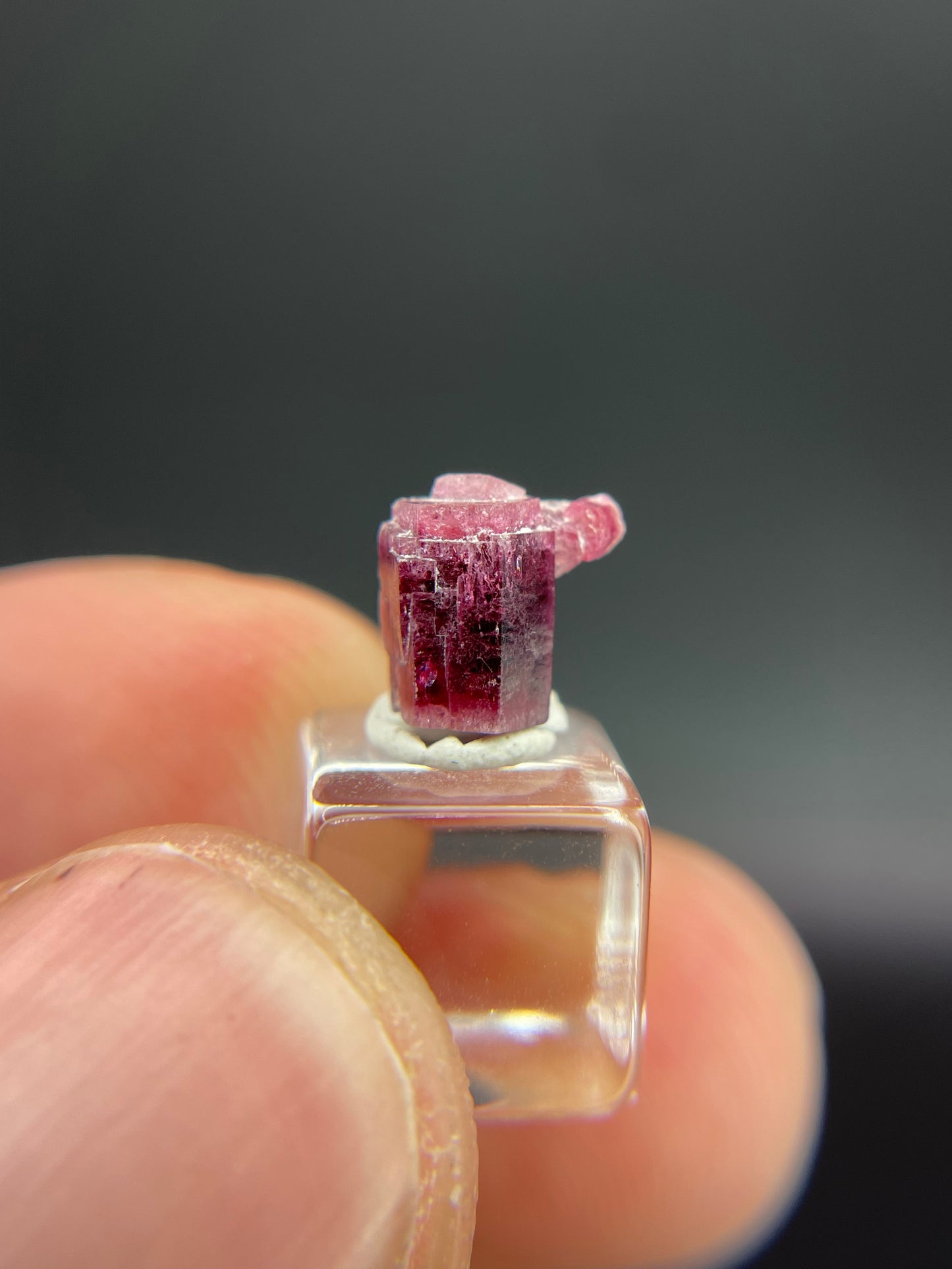 Red Beryl, Snowflake Claim, Paramount Canyon, New Mexico