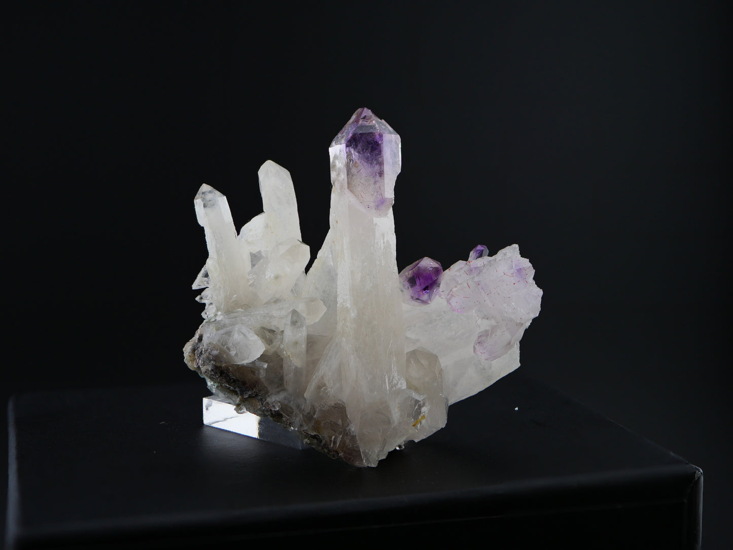 Amethyst Scepters with Hematite, Denny Mountain, King Co., Washington, US