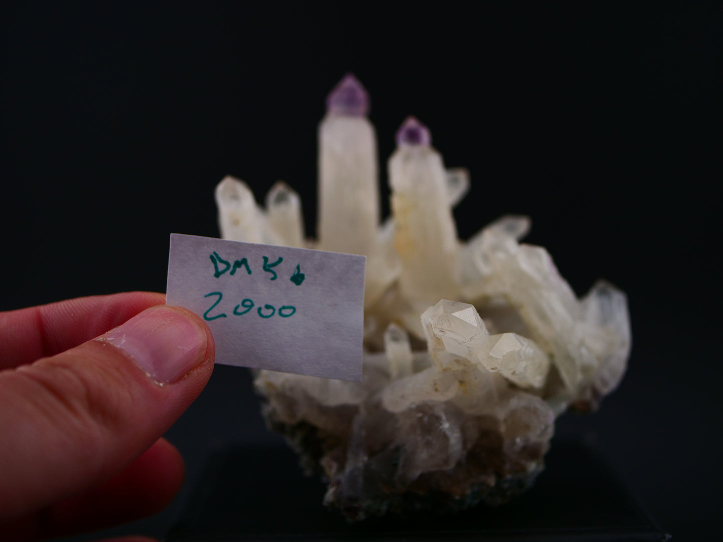 Amethyst Scepters with Hematite, Denny Mountain, King Co., Washington, US