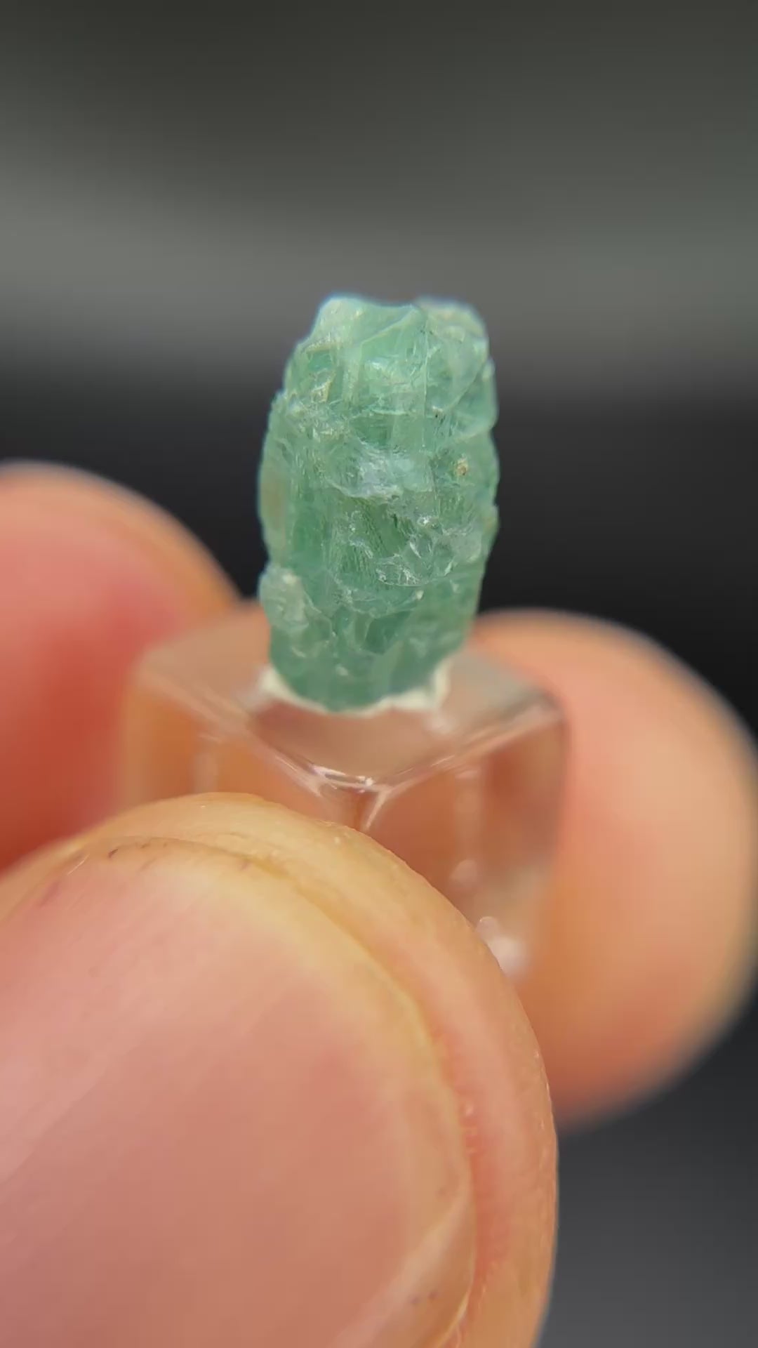Pierre Précieuse Kornerupine 0.71 Carats - Bleu-vert - Tanzanie - Rare - Neuf