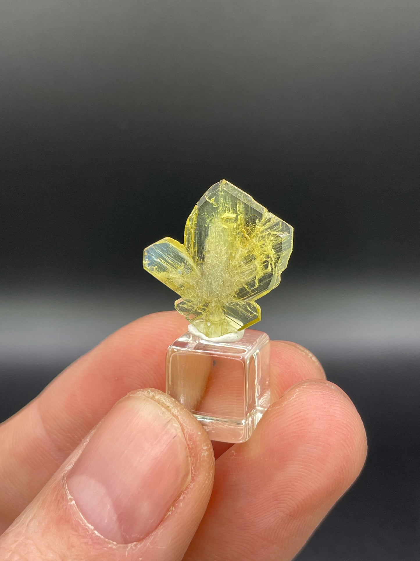 Chrysoberyl Twin Crystal, Madagascar