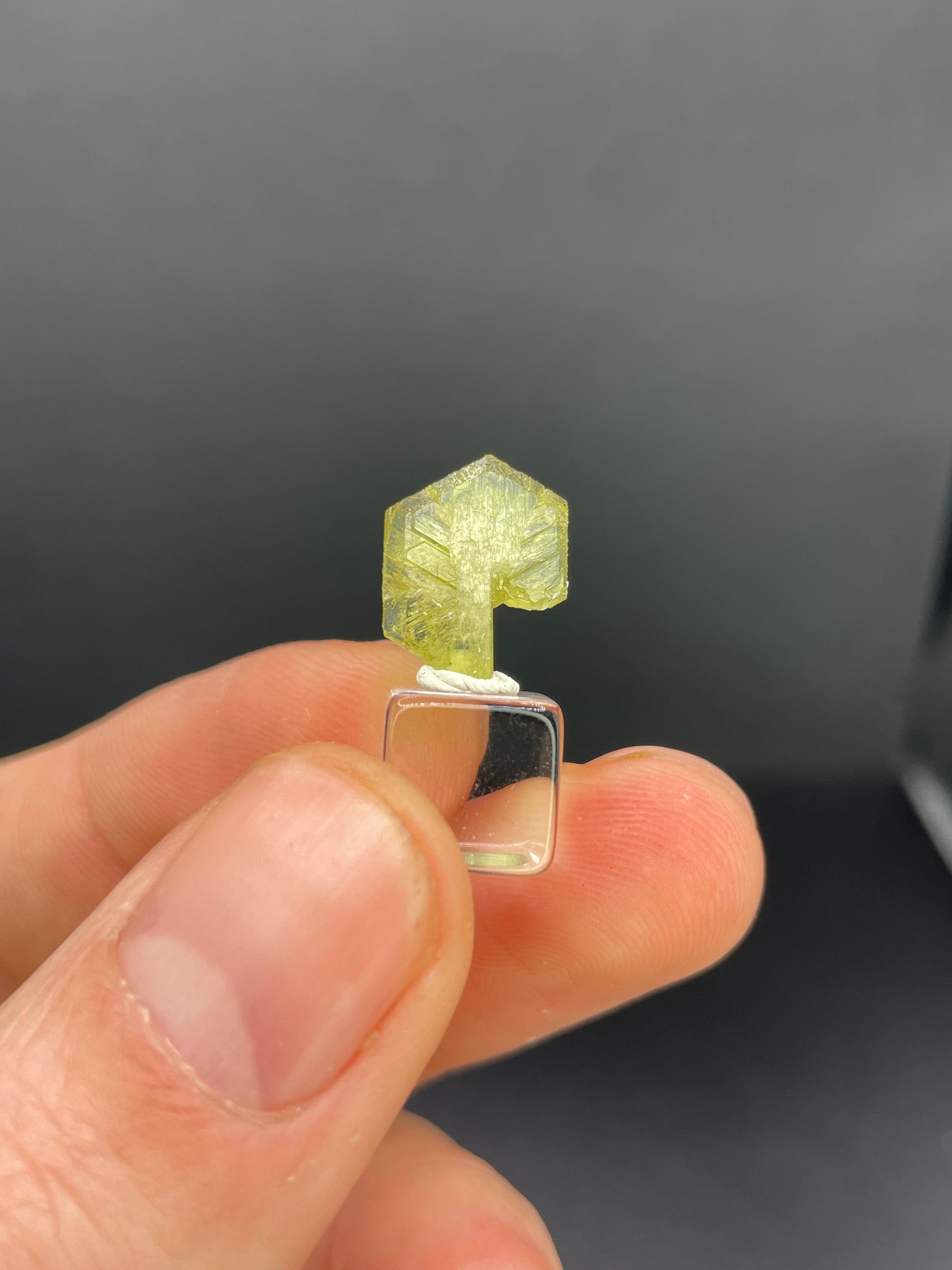 Chrysoberyl Twin Crystal, Madagascar
