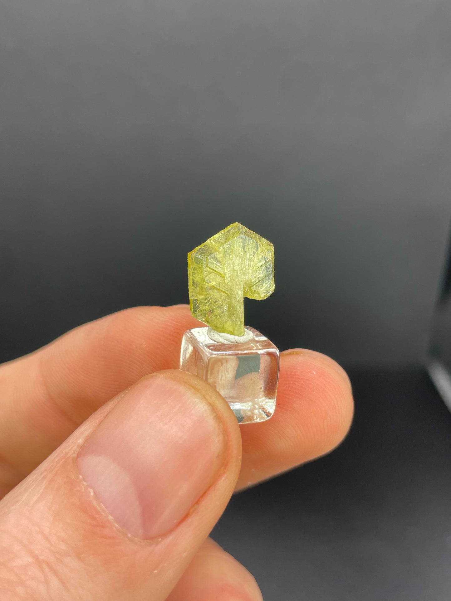 Chrysoberyl Twin Crystal, Madagascar