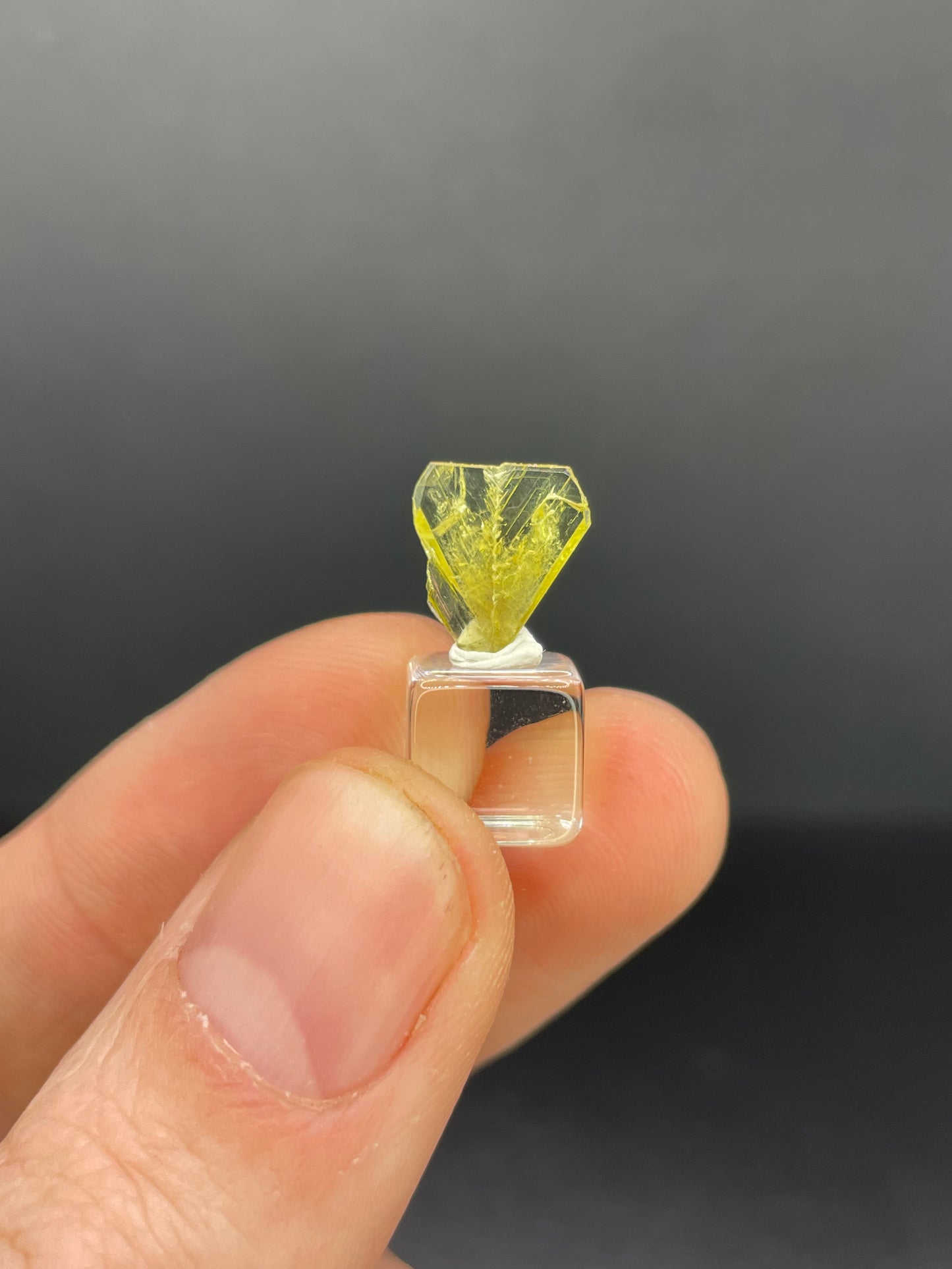 Chrysoberyl Twin Crystal, Madagascar