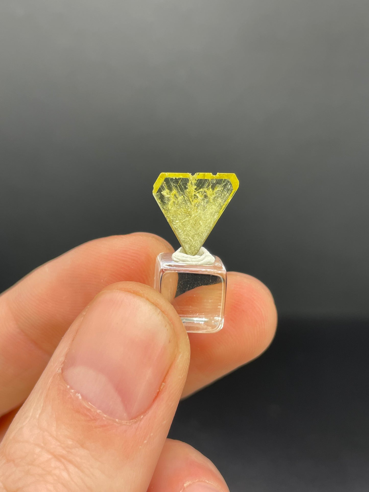 Chrysoberyl Twin Crystal, Madagascar