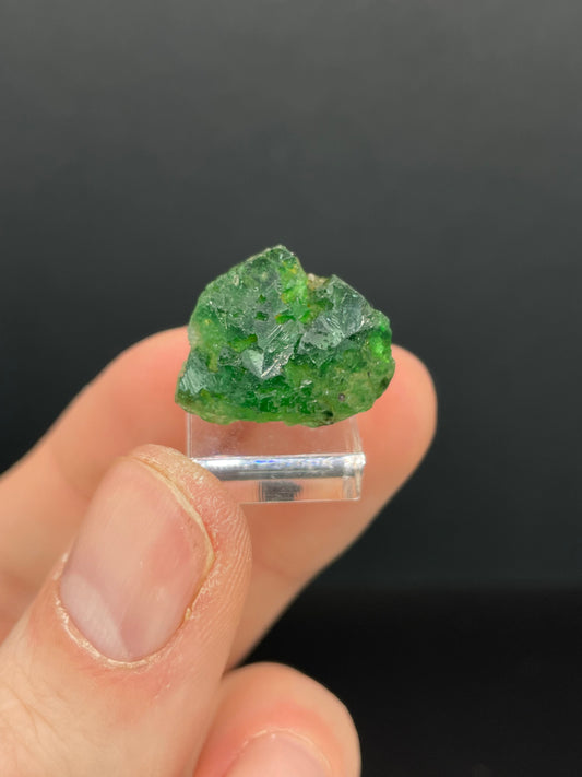 Chrome Dravite Tourmaline Crystal, Tanzania