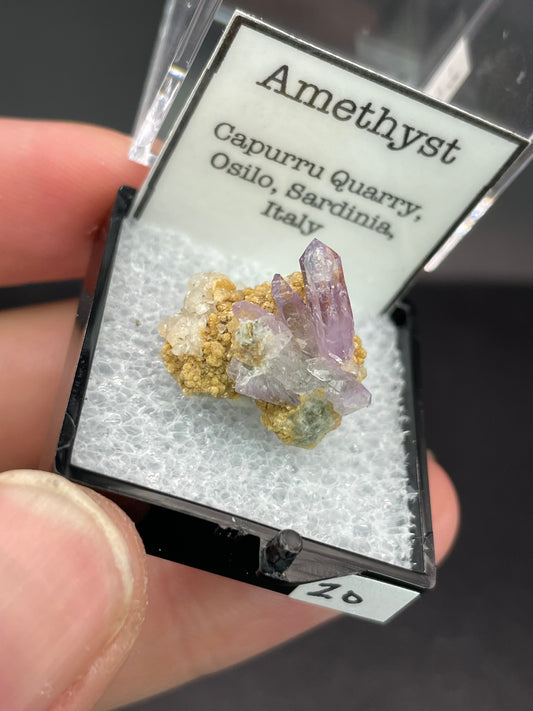 Amethyst, Capurru Quarry, Osilo, Sardinia, Italy