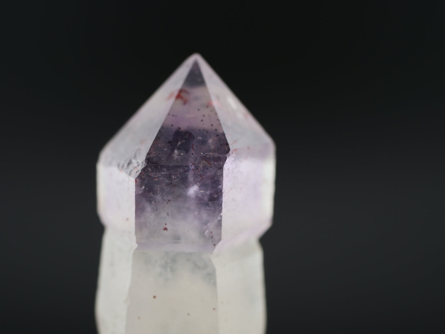 Amethyst Scepter with Hematite, Denny Mountain, King Co., Washington, USA