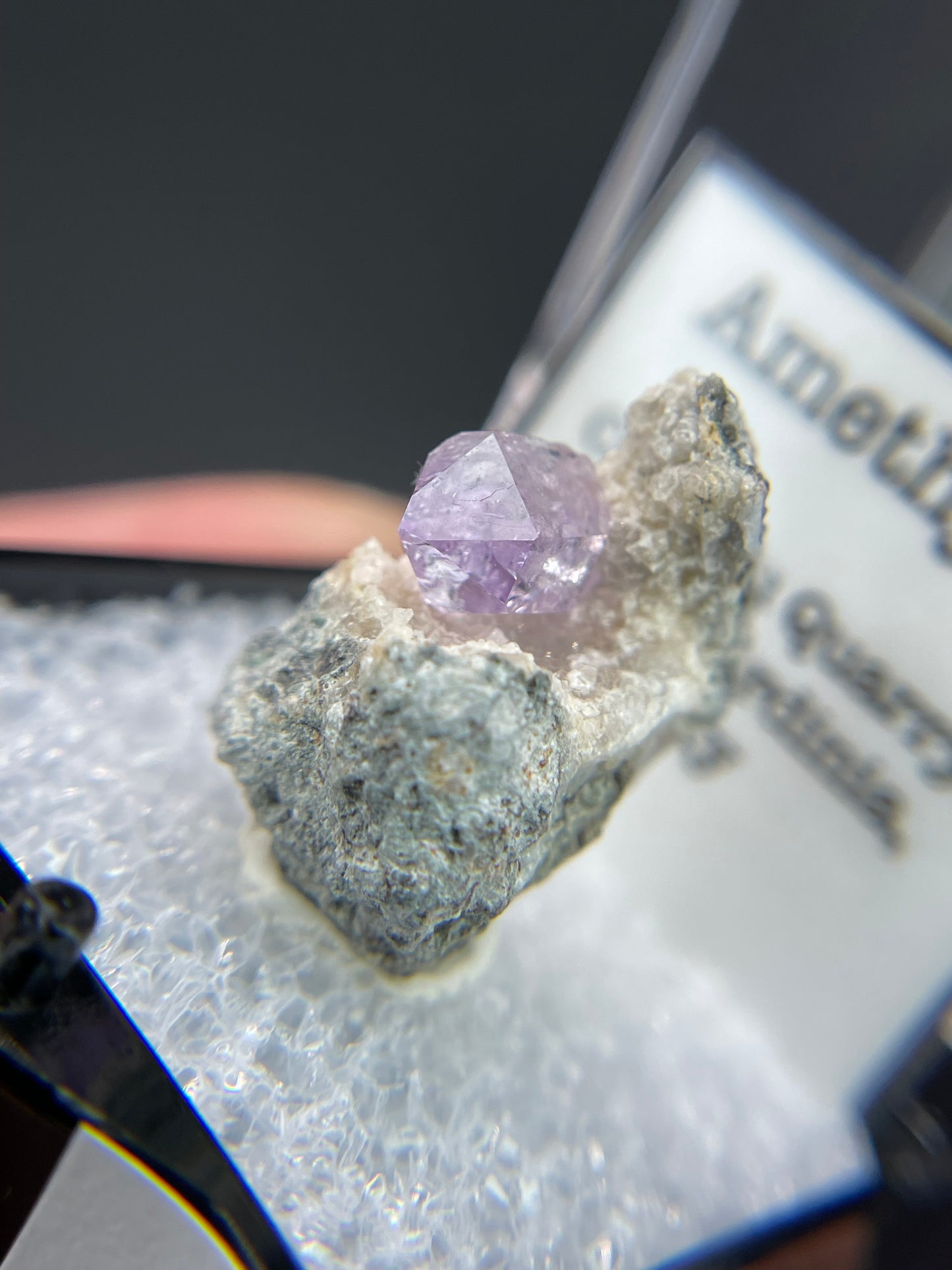 Amethyst, Capurru Quarry, Osilo, Sardinia, Italy