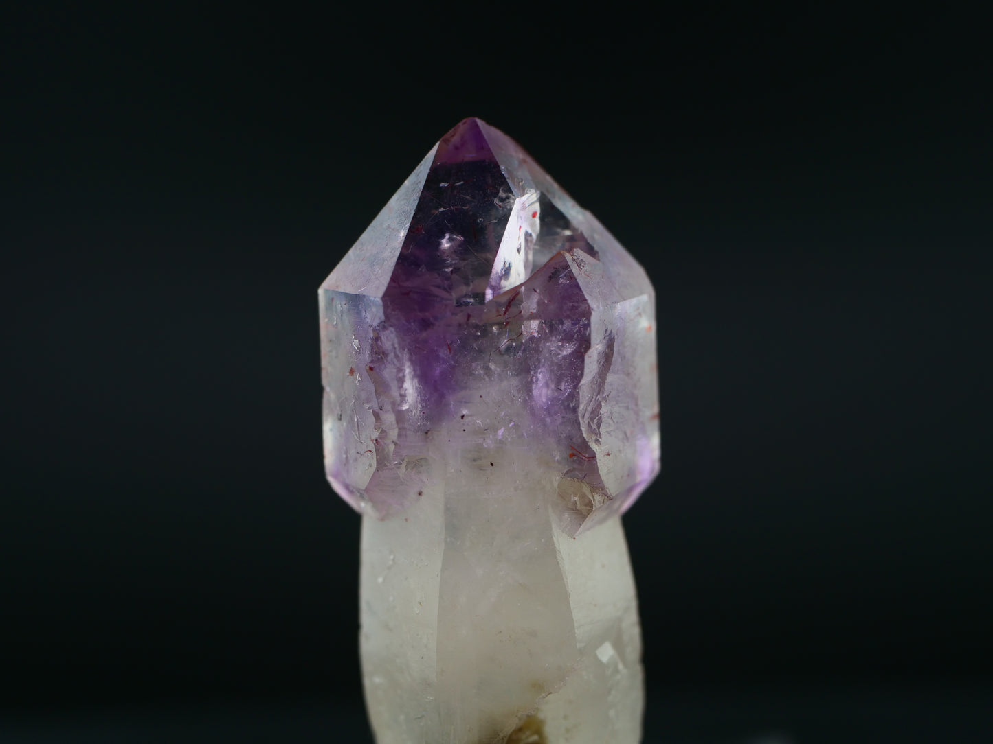 Amethyst Scepter with Hematite, Denny Mountain, King Co., Washington, USA