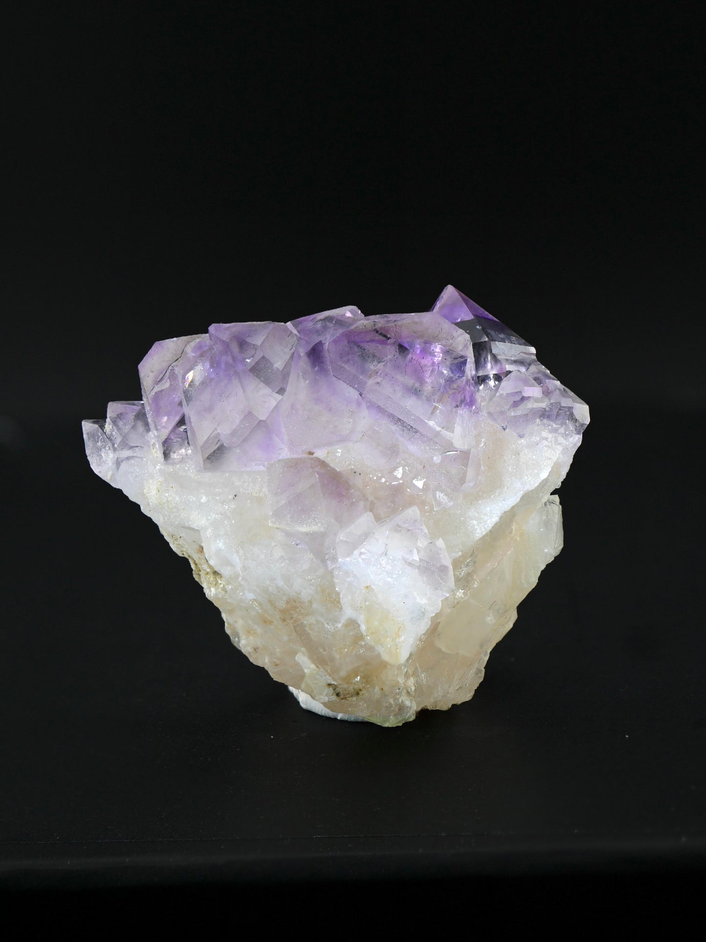 Amethyst Scepter Japan Law Twin, Marovoalavo Mine, Andilamena, Madagascar