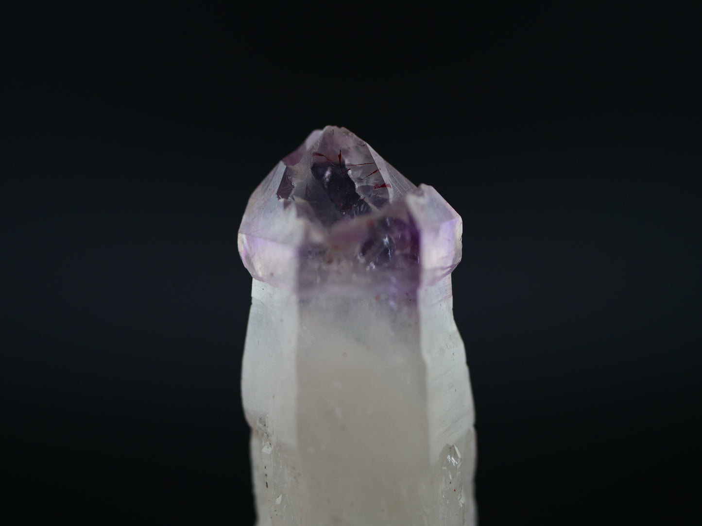 Amethyst with Hematite, Denny Mountain, King Co., Washington, US
