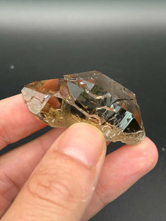 Gwindel Quartz, Val Cavrein, Disentis, Grisons, Switzerland