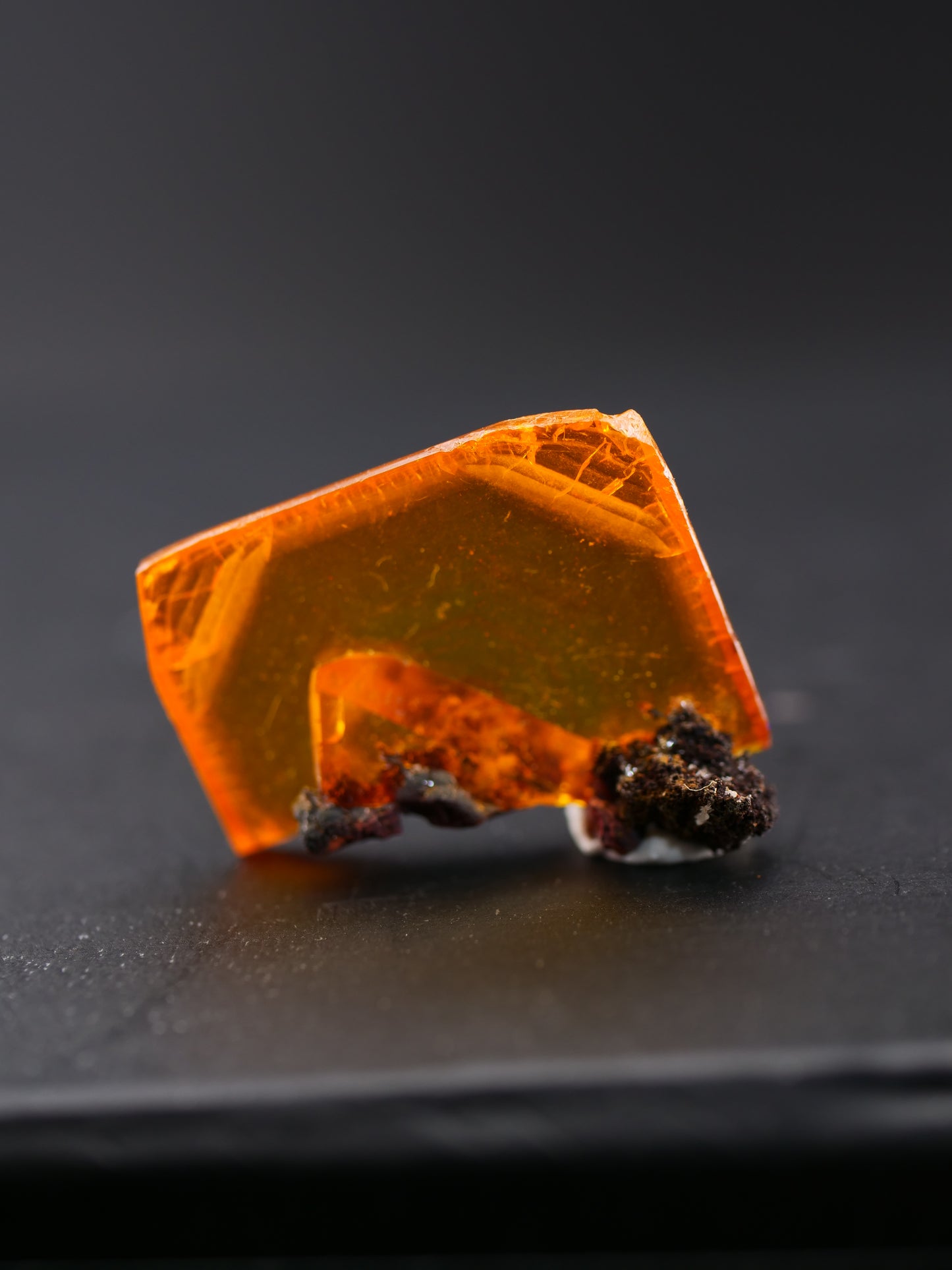 Wulfenite, Erupción Mine, Los Lamentos Mts, Ahumada Mun., Chihuahua, Mexico