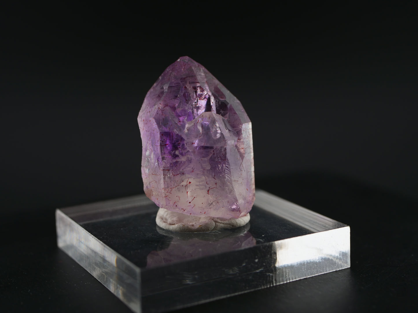 Amethyst Scepter with Hematite, Denny Mountain, King Co., Washington, USA