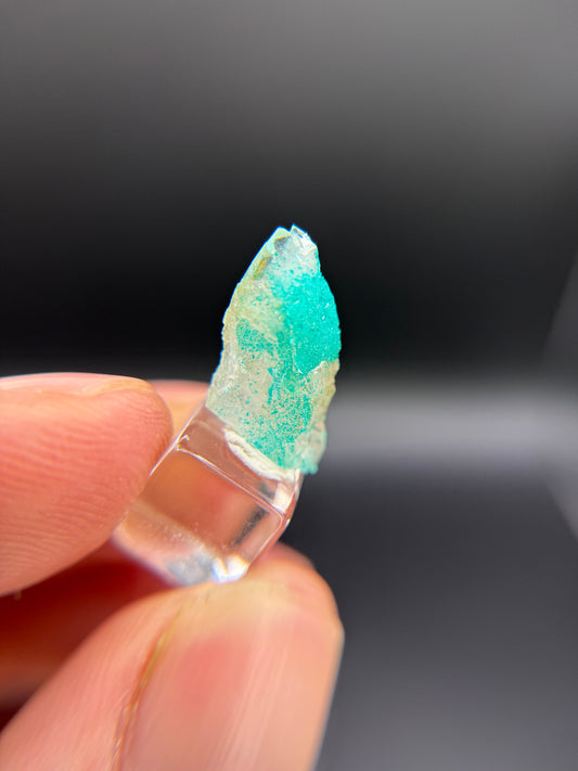 Dioptase and Quartz, Kunene Region, Namibia