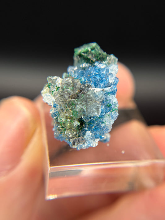 Shattuckite, Malachite and Quartz, Kunene Region, Namibia