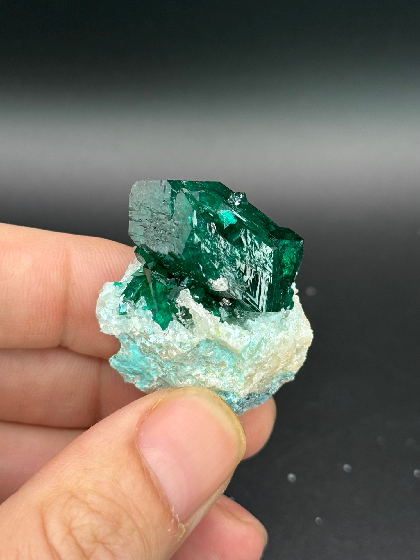 Dioptase, Kunene Region, Namibia