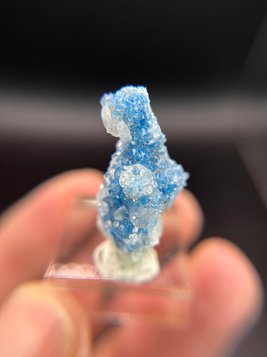 Shattuckite in Quartz, Kunene Region, Namibia