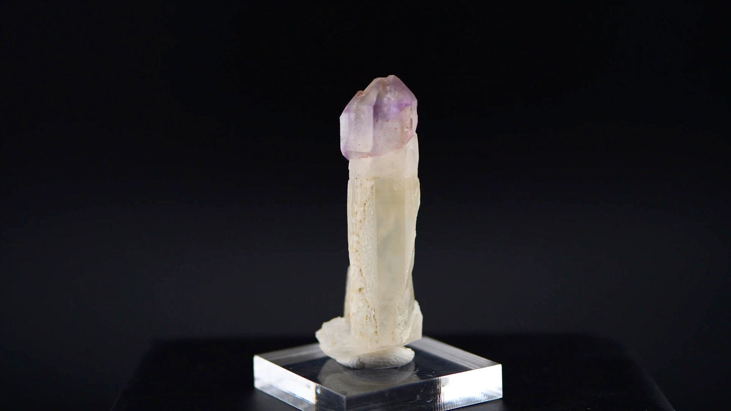 Amethyst Scepter with Hematite, Denny Mountain, King Co., Washington, USA