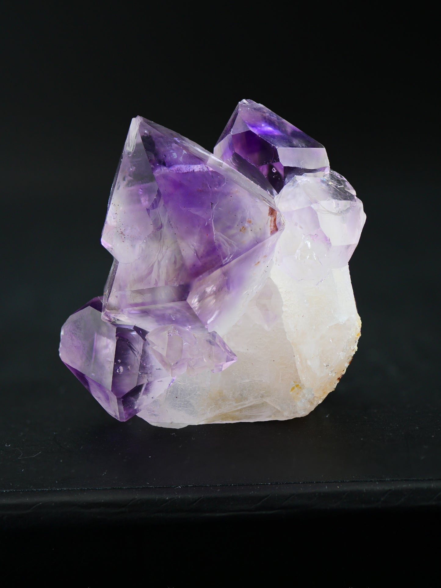 Amethyst Scepter Japan Law Twin, Marovoalavo Mine, Andilamena, Madagascar