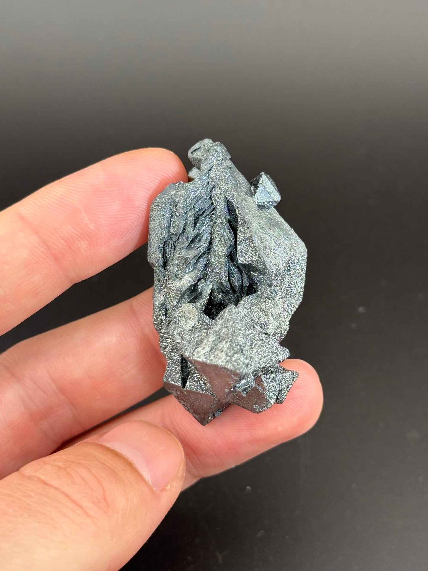 Hematite pseudomorph after Magnetite, Payún Matrú Volcano, Agua Escondida Dist., Malargüe Dept., Mendoza Prov., Argentina