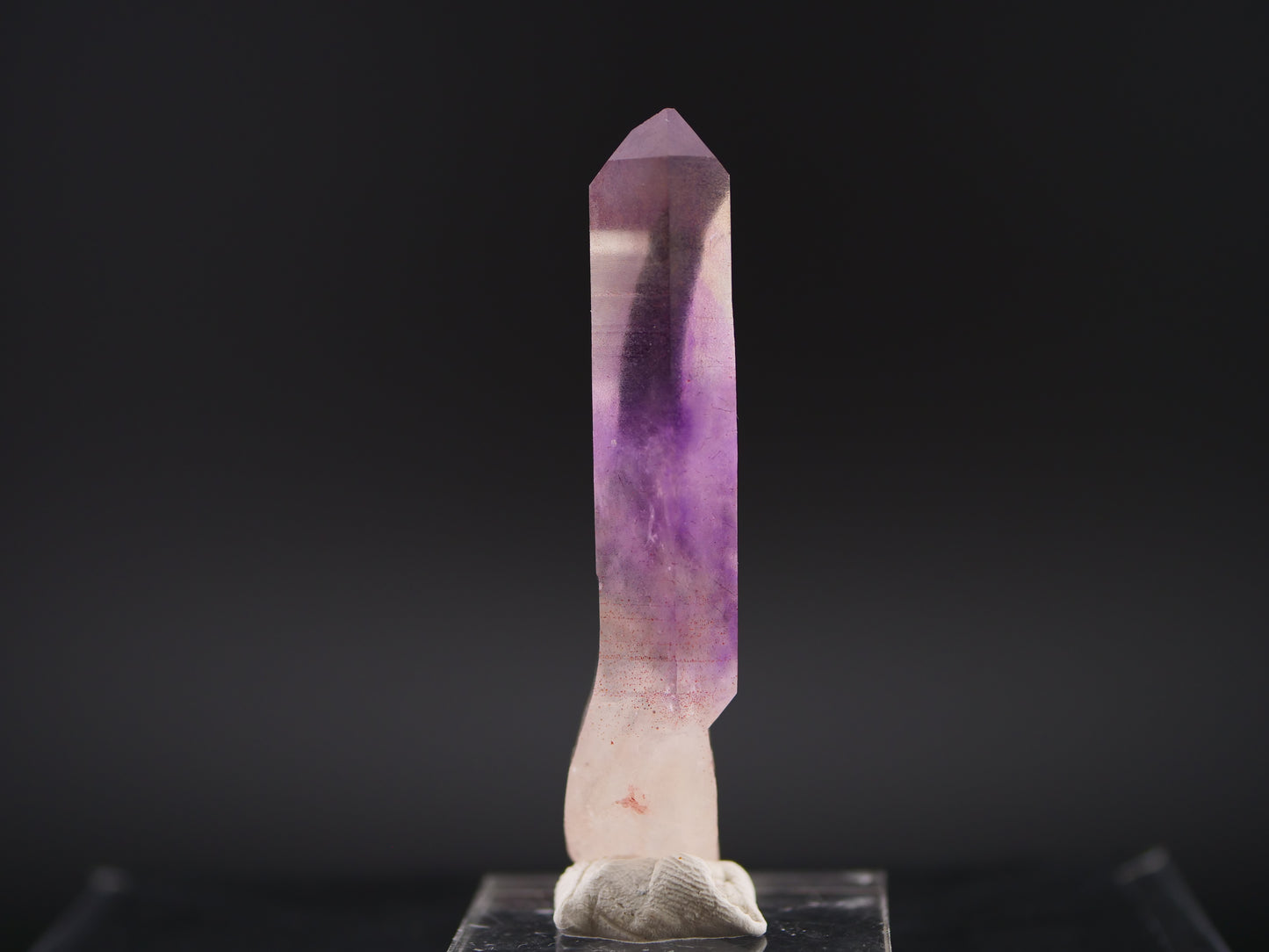 Amethyst with Hematite, Denny Mountain, King Co., Washington, US